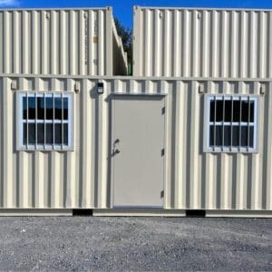 20ft Modified Office Container – Fully Equipped With AC