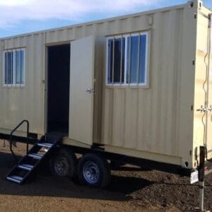 20FT Chipping Container With Trailer